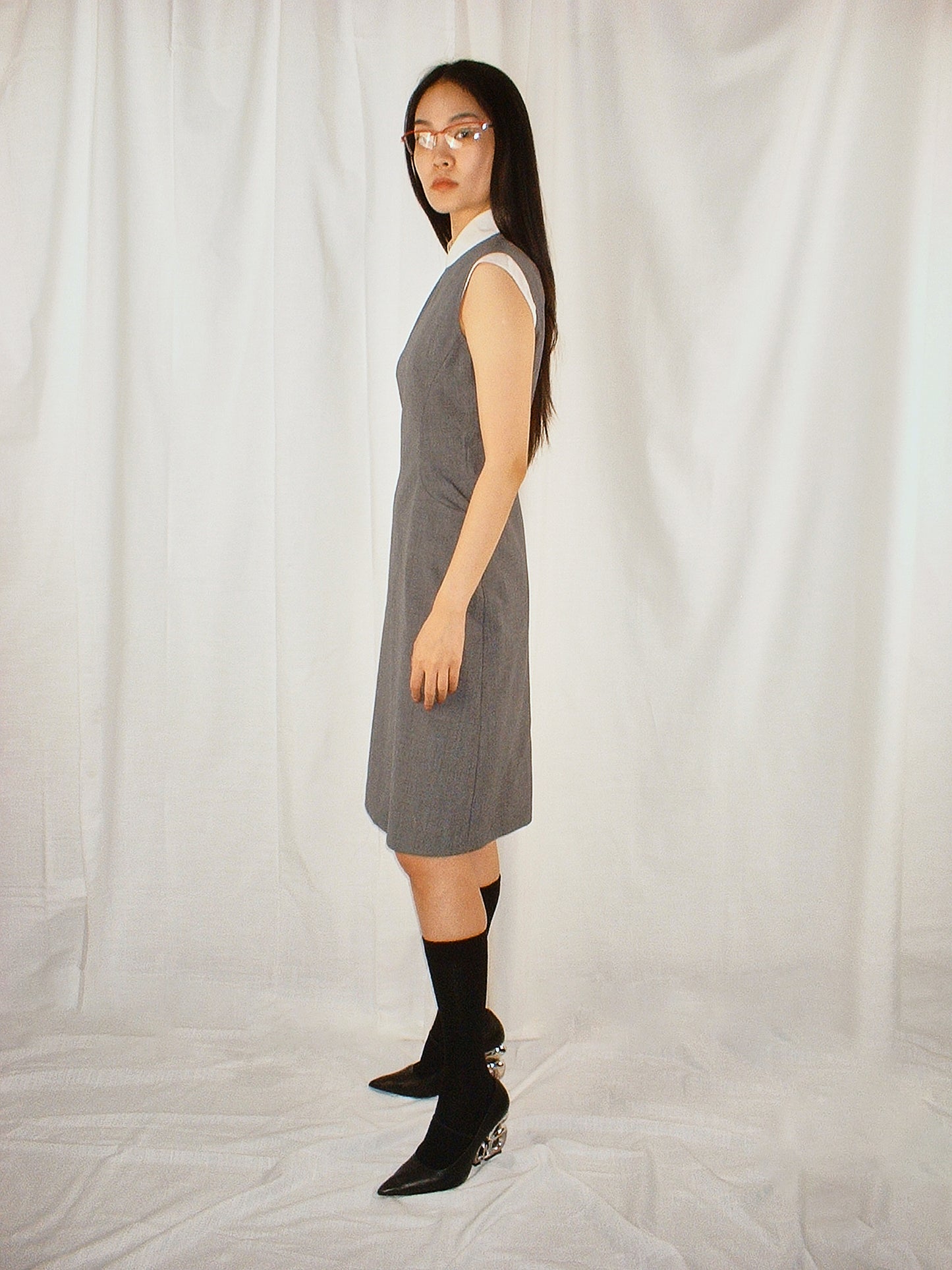 Grey Thurman midi dress