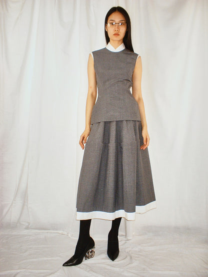 Grey Thurman top