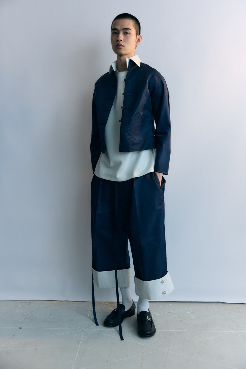 Navy Tang Shirt Jacket