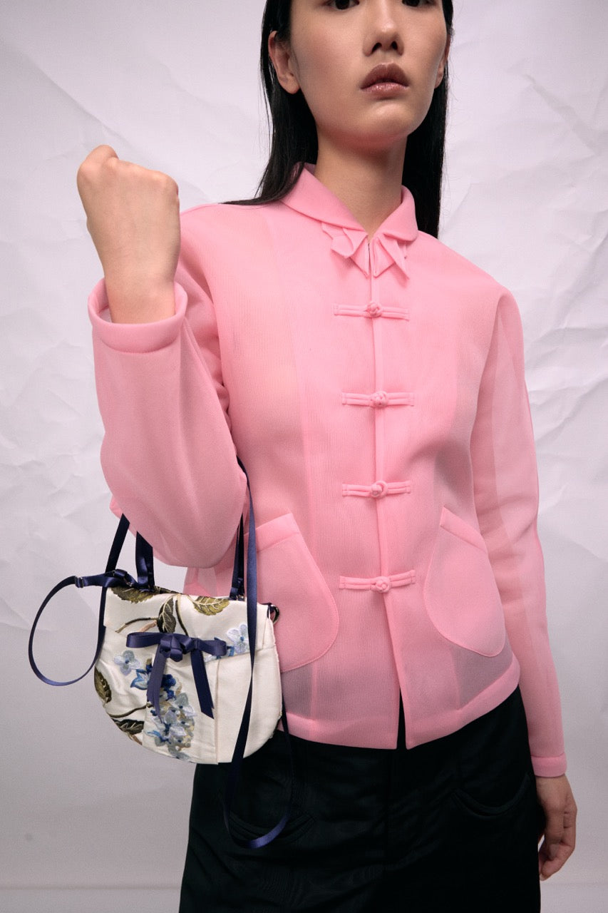 Pink Tang Shirt Jacket