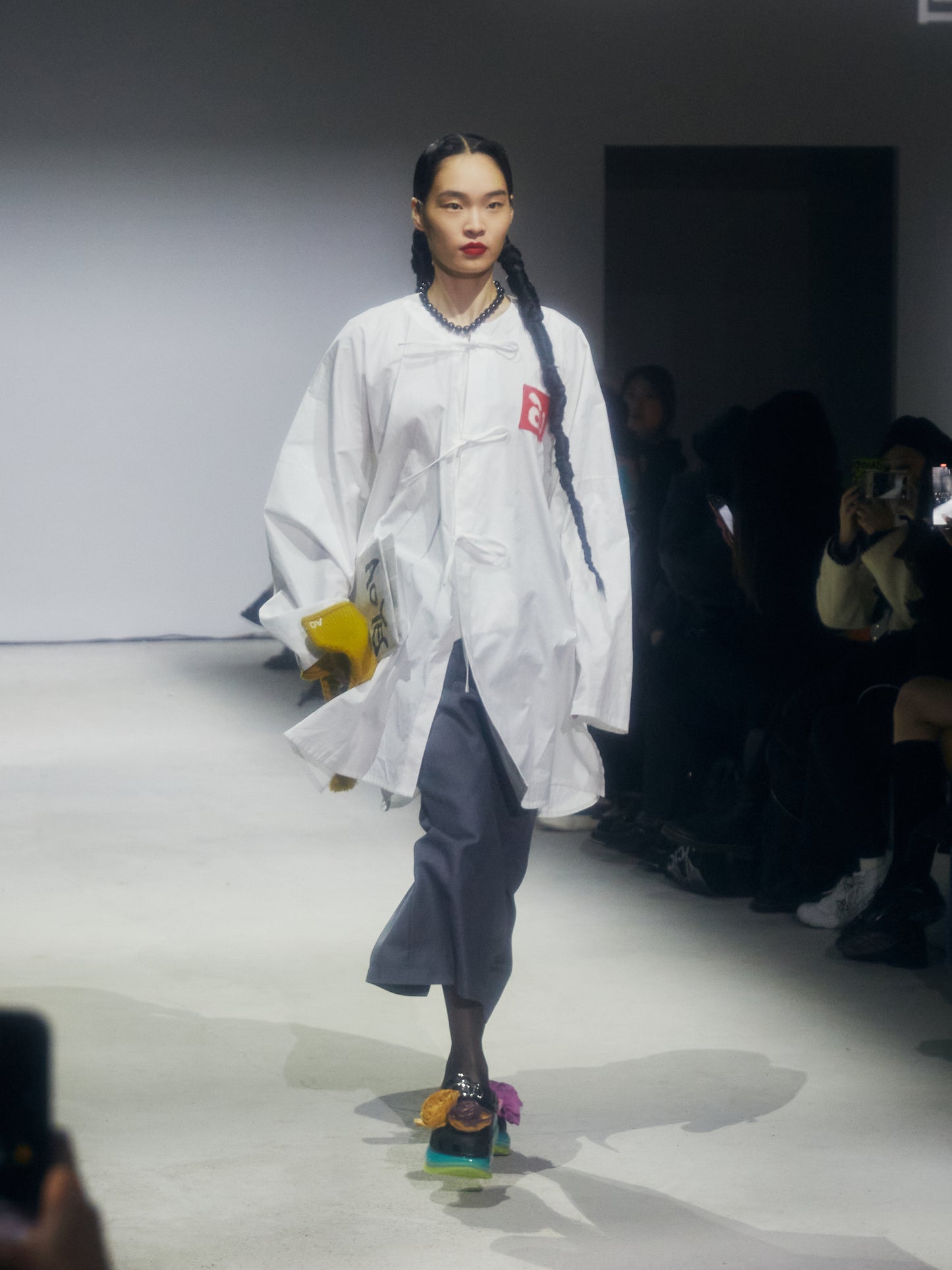 White Chanyi poplin shirt