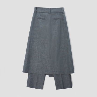 Grey Mandarin style Culottes