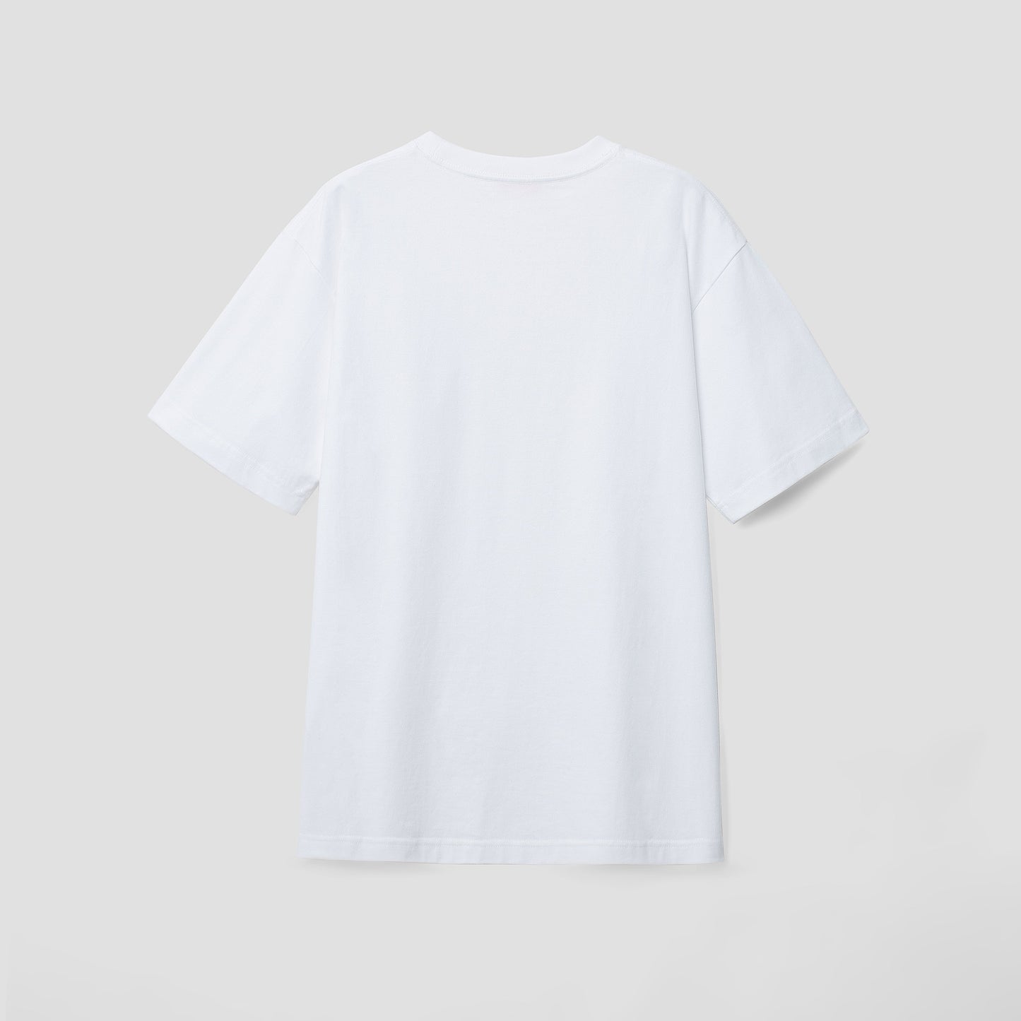 White Pankou ribbon tie T-shirt