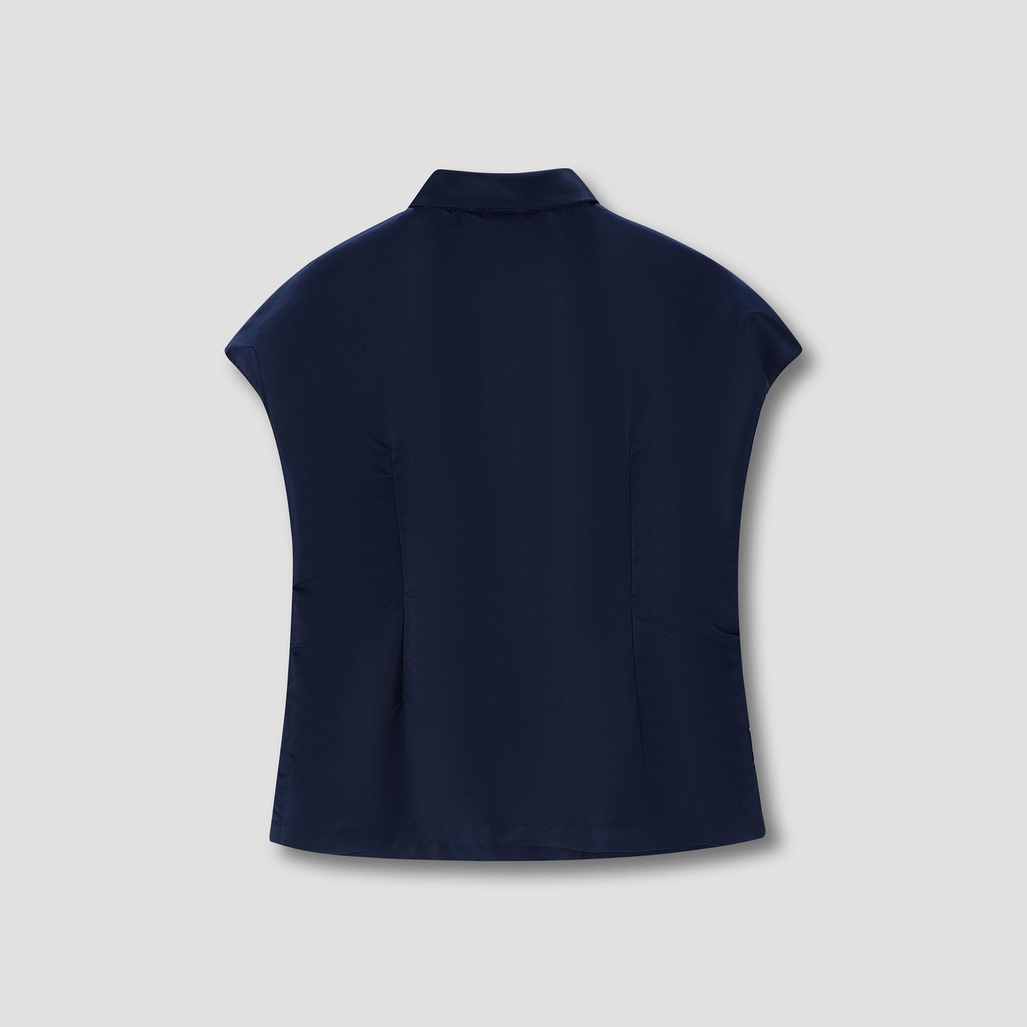 Navy Floral Sleeves Top