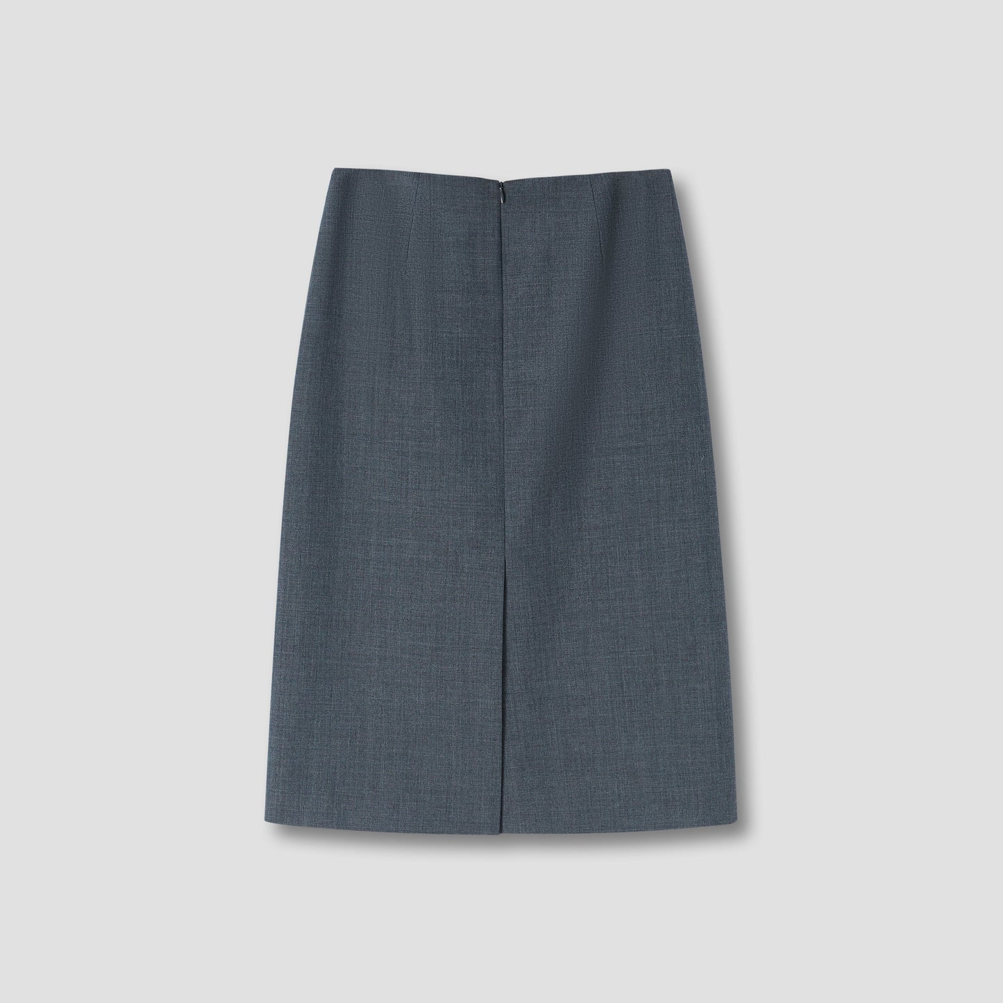 Grey Hebao Midi Skirt