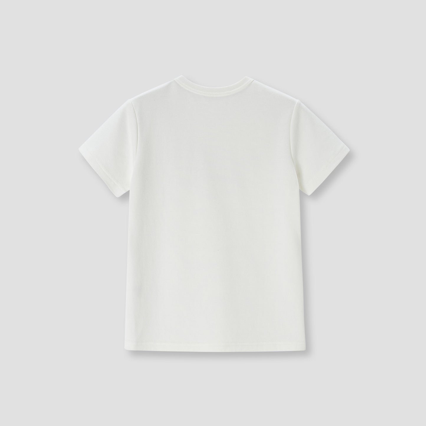 White Beads Embroidery T-shirt