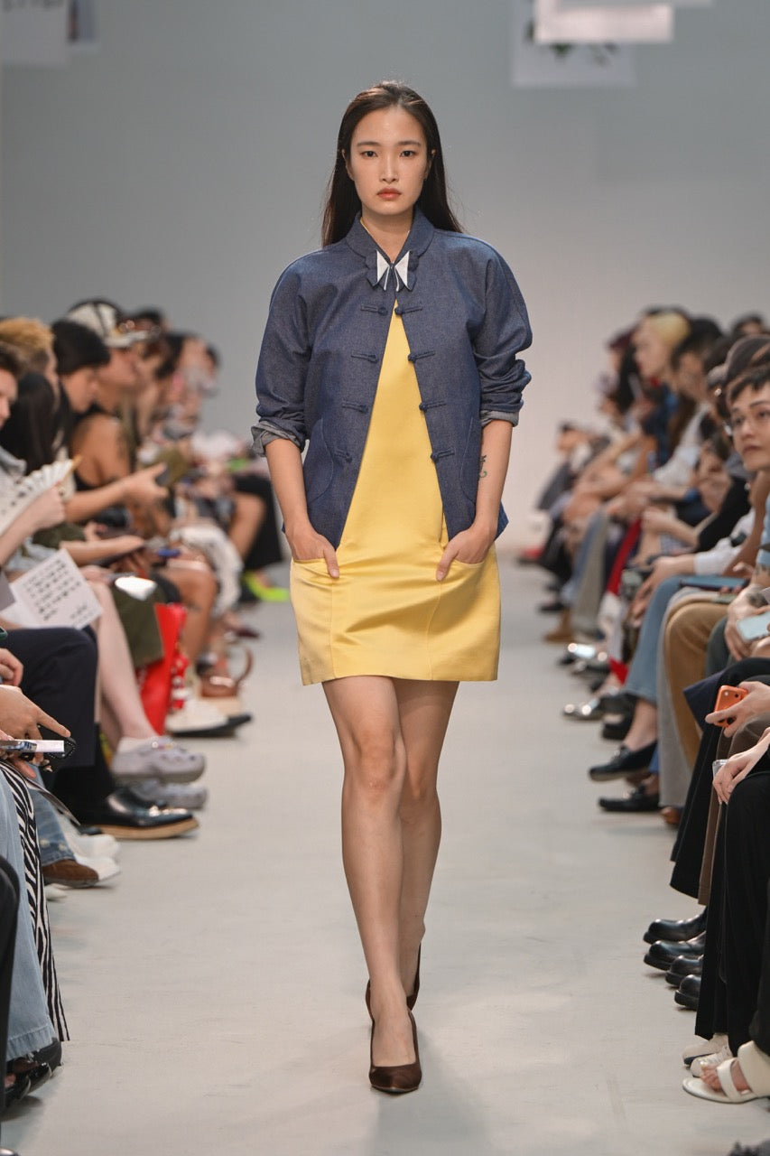 Blue Denim Tang Shirt Jacket