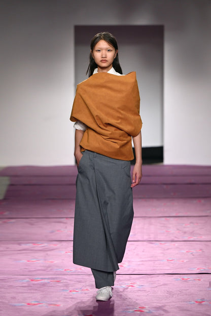 Grey Mandarin style Culottes